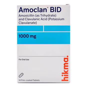 Amoclan BID-Tablets 1Gm14's pack