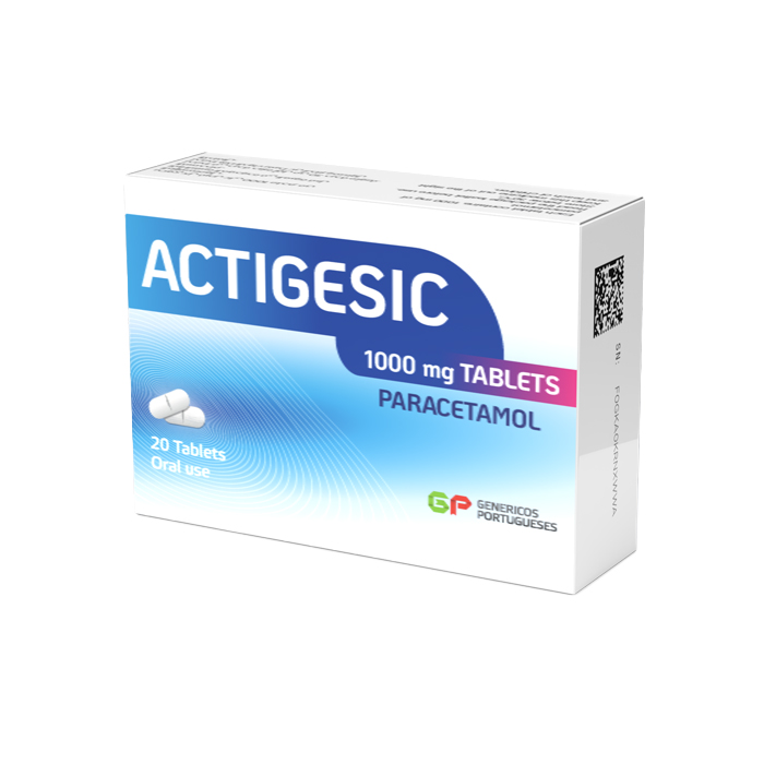 ACTIGESIC-Tablets1000 mg-20's (10's