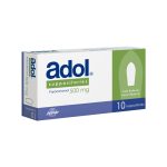ADOL-Rectal Suppositories-500 mg-10's (5's Blister