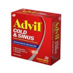 ADVIL COLD & SINUSTablets-200 mg,30 mg-20’s (10’s