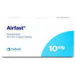 Airfast Tablets 10mg-30's Pack