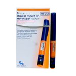 Novorapid Insulin Penfill 100IU/ml 3ml, Pack of 5's