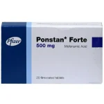 Ponstan forte 500mg-20's