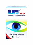 Olopat 0.1% Eye Drops-30's pack