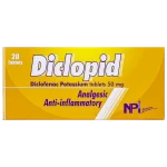 Diclopid 50mg Tablet-20's