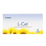 L-Cet 5 mg Tabs-20'S