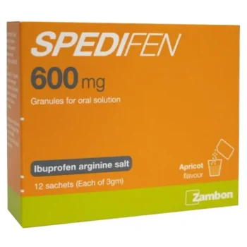 Spedifen 600mg Granules Sachets 3gx12's
