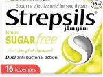 Strepsils Lemon Sugar Free-16's