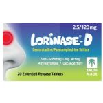 Lorinase-D Tablet-20's