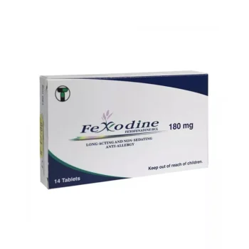 Fexodine 180mg Tablets-14's