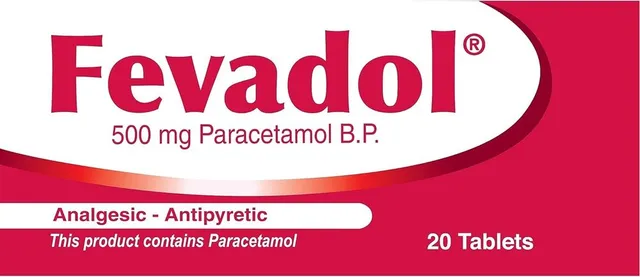 Fevadol 500mg - 20 Tablet