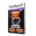 Sambucol Black Elderberry Immuno Forte Vitamin C, Zinc-30 Capsules