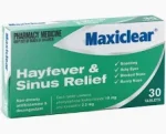 Maxiclear Tablets for Hayfever & Sinus Relief 30's
