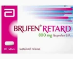 Brufen Retard 800mg Tablet-20's