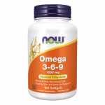 NOW Omega 3-6-9 1000mg-100 Softgels