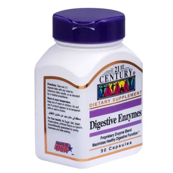 21st Century Digestive Enzymes-30 Capsules