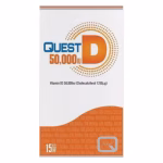 QuestD 50,000IU Vitamin D3 Tablets-15’s
