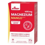 Bzium Mango Flavor Magnesium With Vitamins B6+C-20's