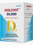 Dolcivit 50,000IU Vitamin D3 12's Softgel-Bottle